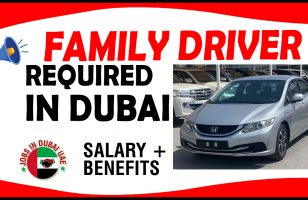 FAMILY DRIVER REQUIRED IN DUBAI