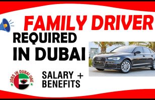 FAMILY DRIVER REQUIRED IN DUBAI