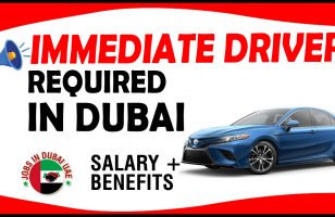 IMMEDIATE DRIVER REQUIRED IN DUBAI