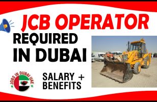 JCB OPERATOR REQUIRED IN DUBAI