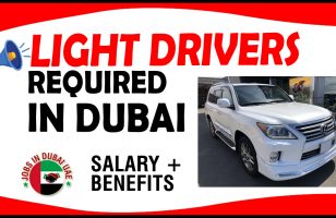 LIGHT DRIVERS REQUIRED IN DUBAI