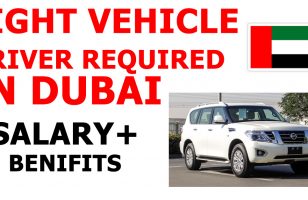 LIGHT VEHICLE DRIVER REQUIRED IN DUBAI
