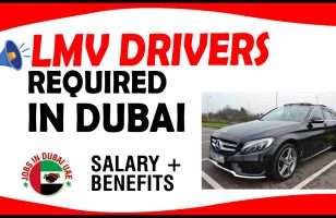 LMV DRIVERS REQUIRED IN DUBAI