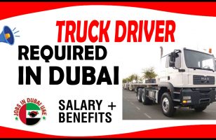 TRUCK DRIVER REQUIRED IN DUBAI