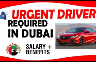 URGENT DRIVER REQUIRED IN DUBAI