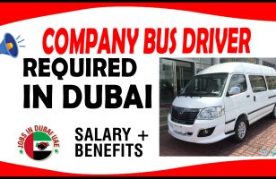 COMPANY BUS DRIVER REQUIRED IN DUBAI