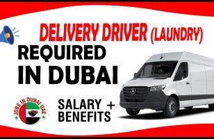 DELIVERY DRIVER (LAUNDRY) REQUIRED IN DUBAI