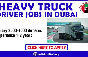 HEAVY TRUCK DRIVER JOBS IN DUBAI