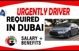 URGENTLY DRIVER REQUIRED IN DUBAI
