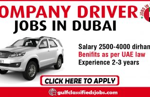 COMPANY DRIVER JOBS IN DUBAI