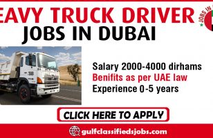 HEAVY TRUCK DRIVER JOBS IN DUBAI