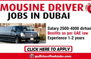 LIMOUSINE DRIVER JOBS IN DUBAI